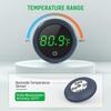 PAIZOO Fish Tank Digital Thermometer Accurate LED Display screen to ±0.32°F Water Tank Thermometer Aquarium Temperature Measurement for