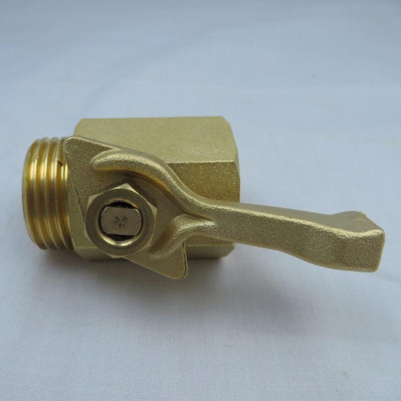 Sturdy Solid Brass 3/4Inch Garden Water Flows Control Valves Set Including Rubber Washers Easy Installion Designs