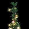 VidaXL Sapin de Noël Artificiel Escamotable 50 LED Vert, Arbre de Noël avec Lumières, Décoration de Fête Vacance Maison 357751