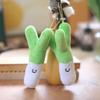 Keychain Plush Scallion Toy With Pp Cotton Ultra Soft Material Kidsgift For