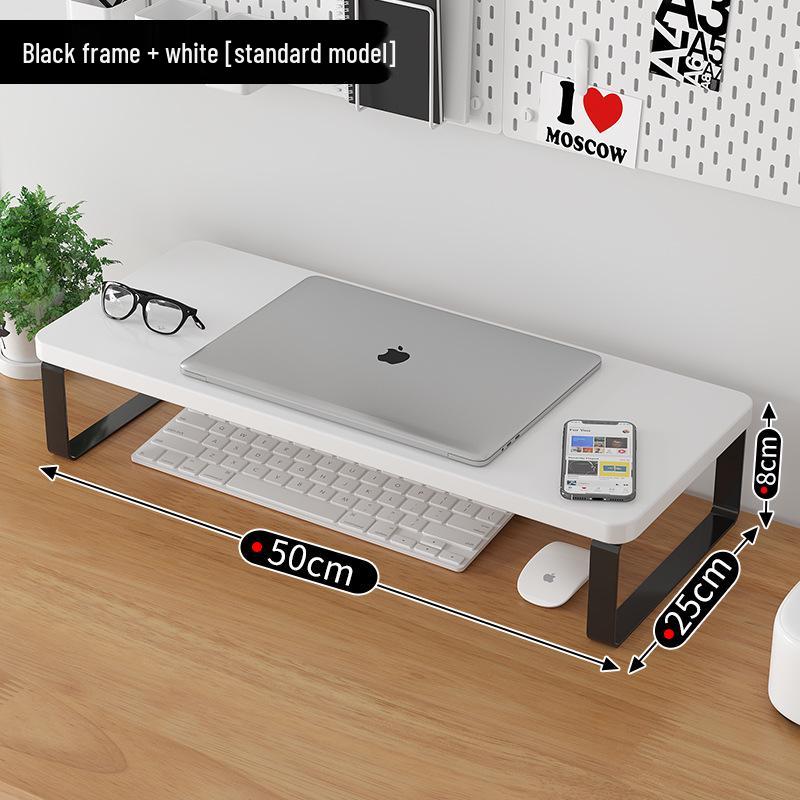 Деревянная настольная подставка-органайзер для ноутбука/монитора