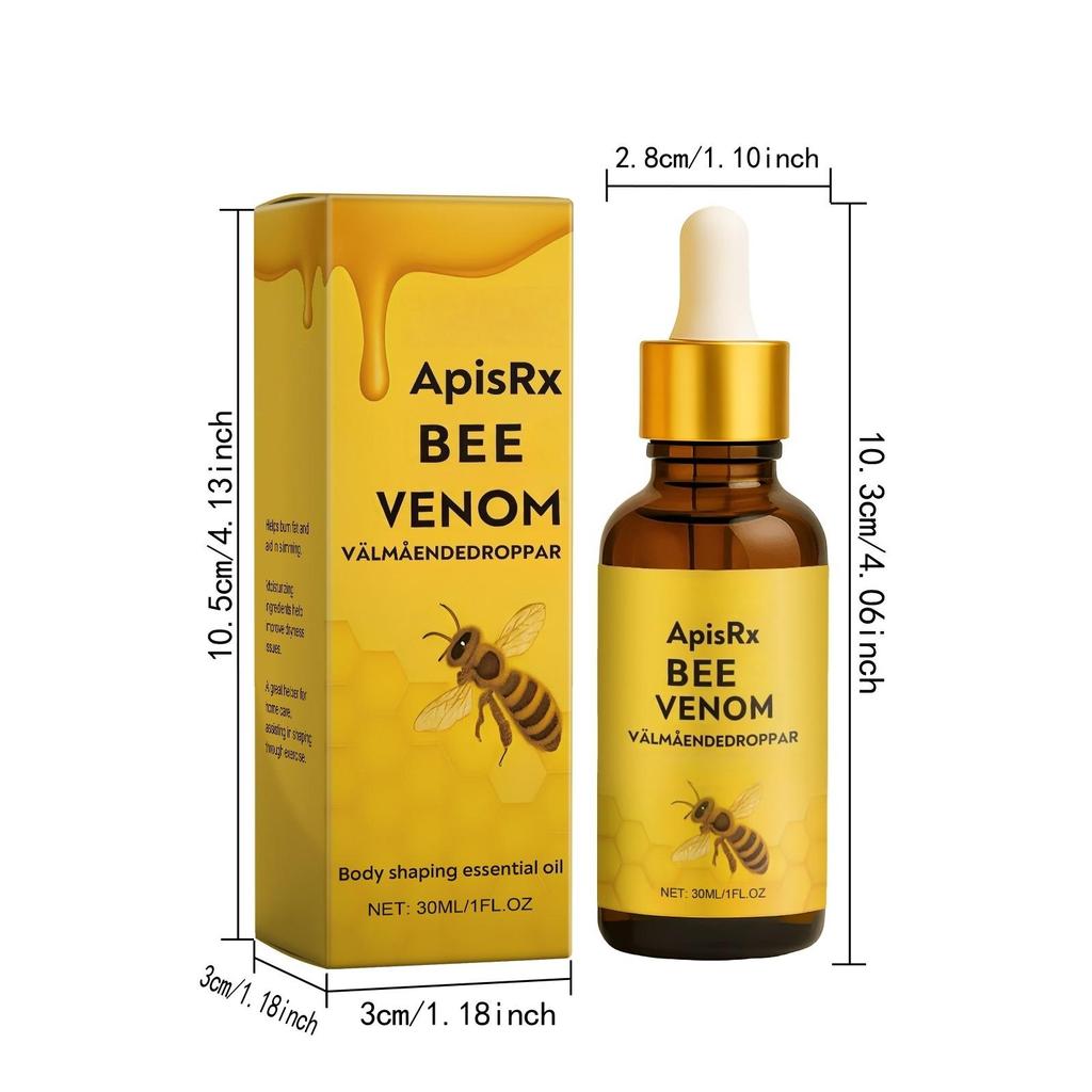 Bee Venom Slimming Body Contouring Oil Slimming Body Contouring Oil for Tightening Skin and Curves