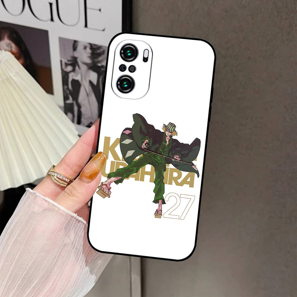 Чехол для телефона Bleach Anime Л-Кисуке Урахара Черный чехол для телефона для Xiaomi 11 12 Redmi Note 11 5G 8T 9A 9 10T Note8Pro Note9 12S Ultra
