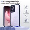OPPO A5X 4G CPH2725 Case Shockproof Silicone Bumper Clear Back Hard Cover Matte Phone Case for OPPO A5X OppoA5X 4G CPH2725