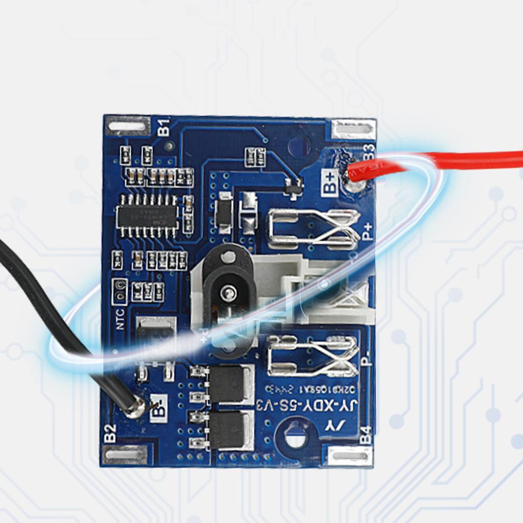 Модуль защитной платы литиевой батареи 21 В для аккумулятора электроинструмента, аксессуары для защитной платы зарядки