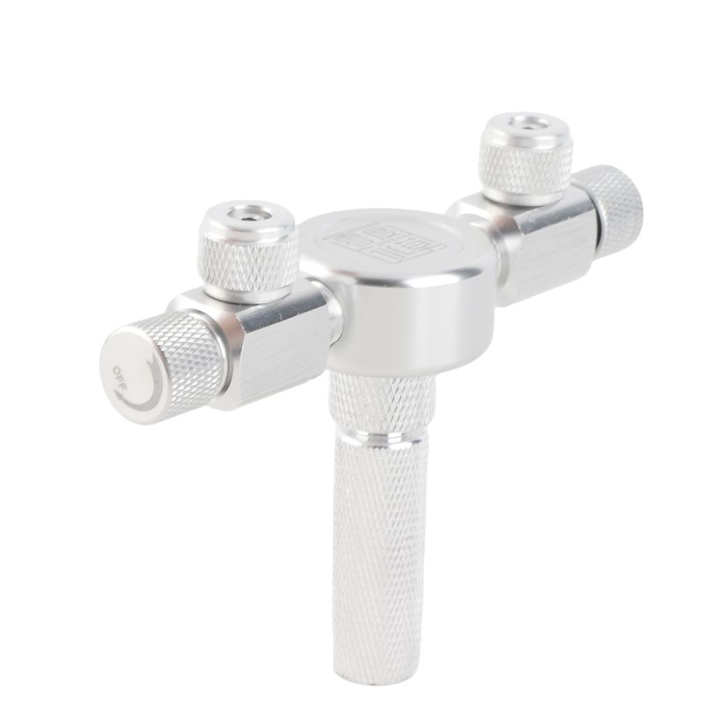 Aquarium Tank CO2 Splitter Regulator Distributor Needle Fine Adjusting Valve for CO2 Regulator