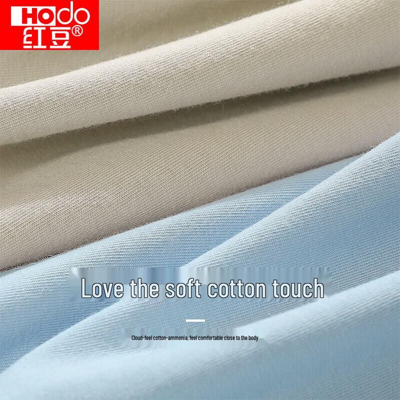 Hongdou Women's Mid-Rise Antibacterial Cotton Briefs (4-Pack)