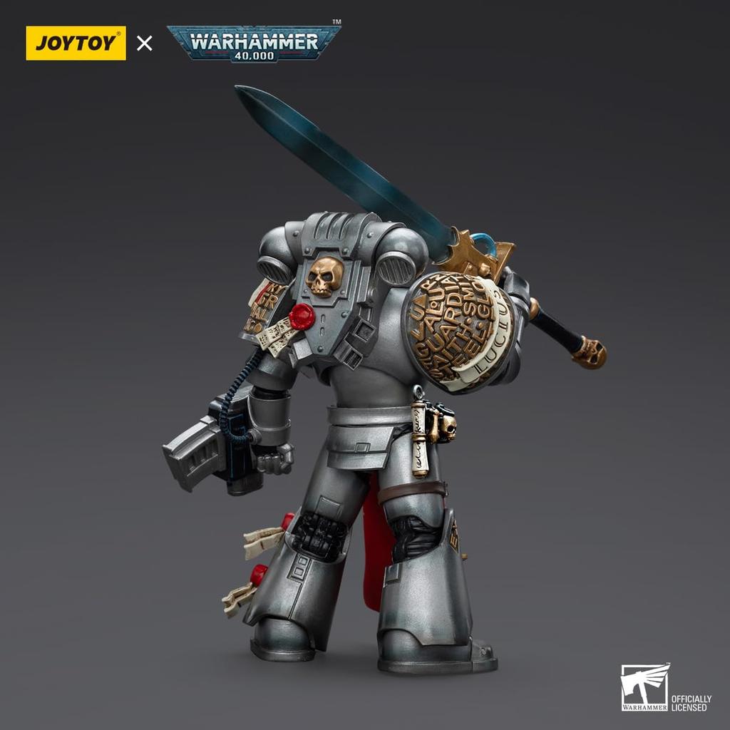JOYTOY Warhammer 40,000 1/18 Экшн-фигурка Серые Рыцари Ударный Отряд Юстикар 4,7" Коллекционный Набор Экшн-фигурок