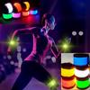 Warning Wristband Arm Leg Band LED Light Luminous Safety Belt Cheer Props Night Running Armband