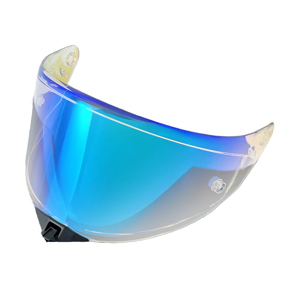 TT REVO High-Def Electroplated Lens for Day/Night Use with UV Protection – Fits TT REVO Motorcycle Helmet.