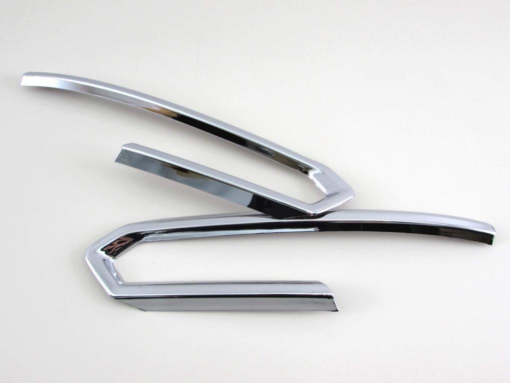 BRIGHTZ Chrome Fog Light Covers for Crown Hybrid AWS210/AWS211 (late Model) [FOG-COV-286] (AWS S210, S211, 210, 211) (Product Code 30036)