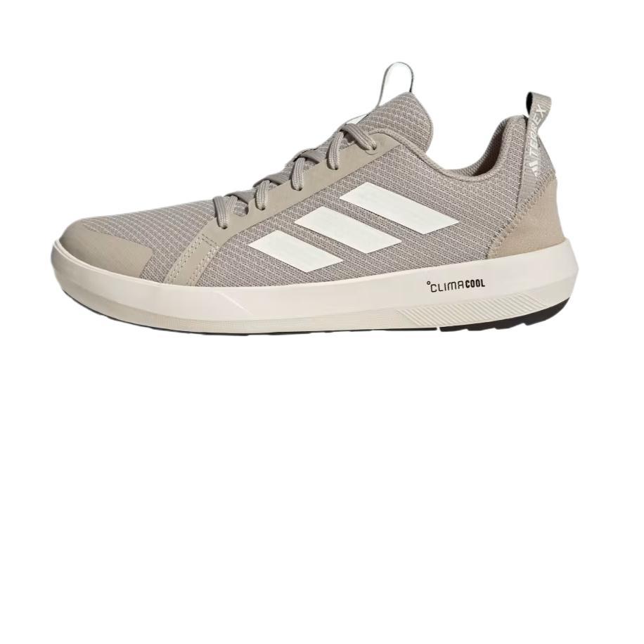 adidas Terrex Boat Дышащие Низкие Туристические Ботинки Унисекс Белый Коричневый JI3501