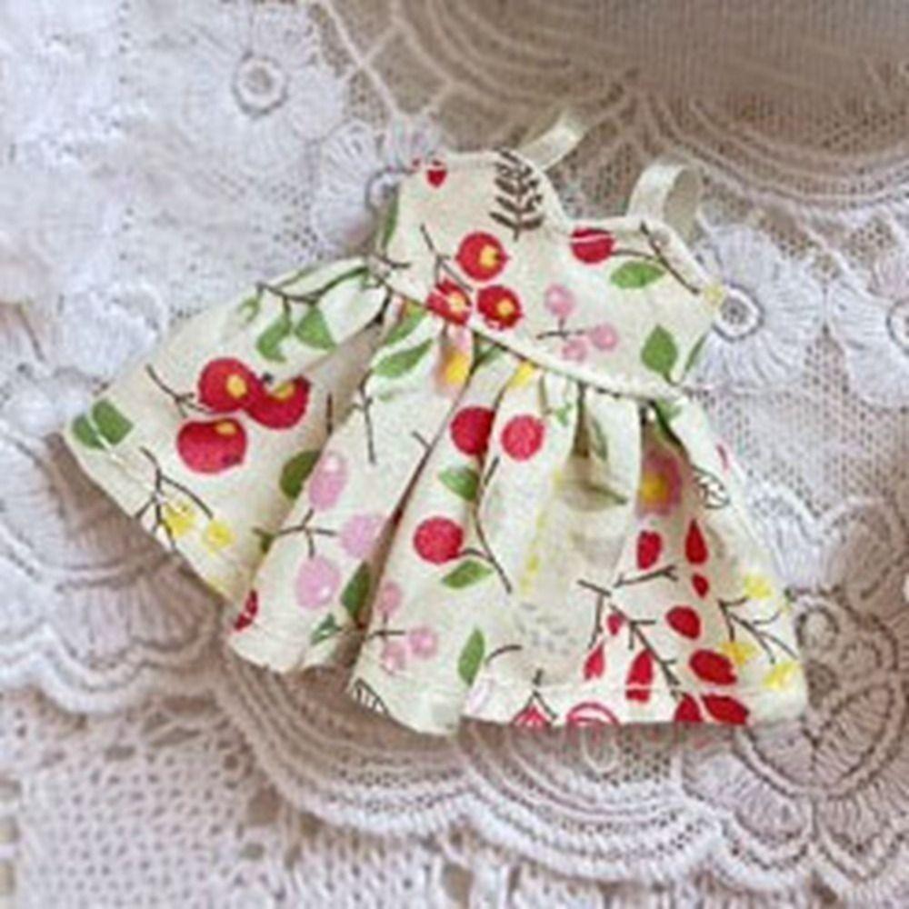 Наряды для кукол с рукавами-лепестками лотоса, платья, одежда для кукол, юбка для кукол 1/11 OB11 / для 1/12 BJD