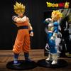 Bandai Dragon Ball 22 см Фигурка Сон Гоку Вегета Фигурка Супер Сайяна Аниме Коллекционные Фигурки для Детей DBZ Фигурка Действия Модель