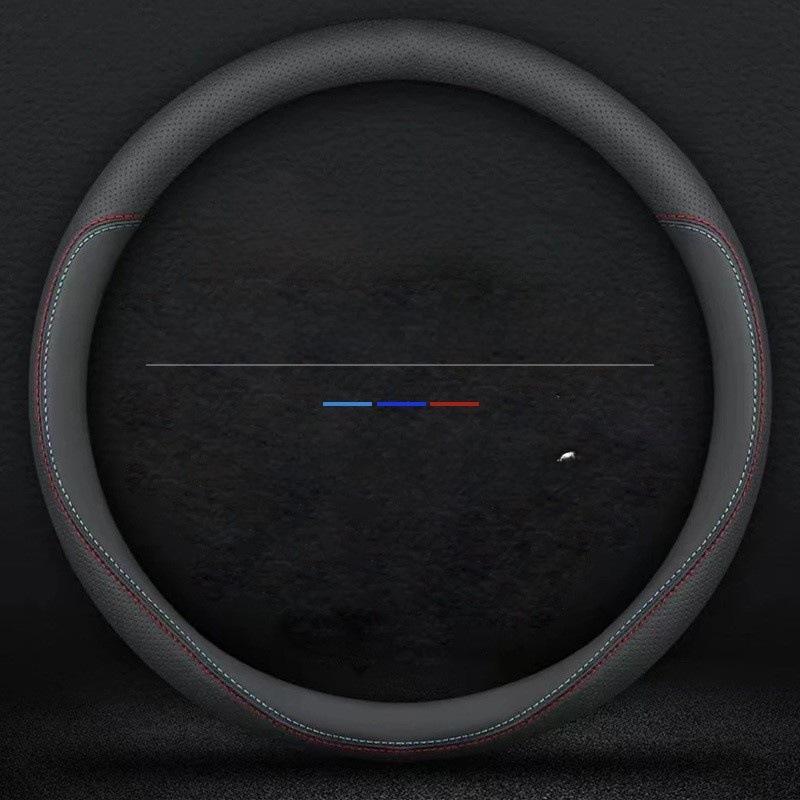 Универсальный спортивный чехол на руль автомобиля из кожи наппа, нескользящий, дышащий
