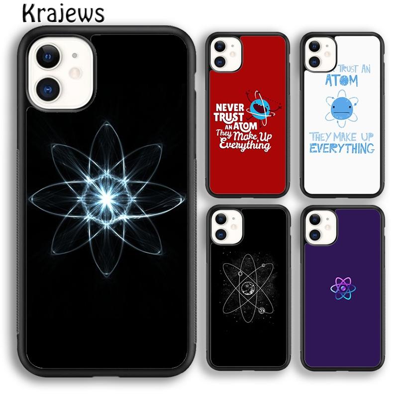 Atom Chemistry Science For iPhone 17 Air 16 Phone Case Cover 15 14 plus 12 13 pro max coque Fundas