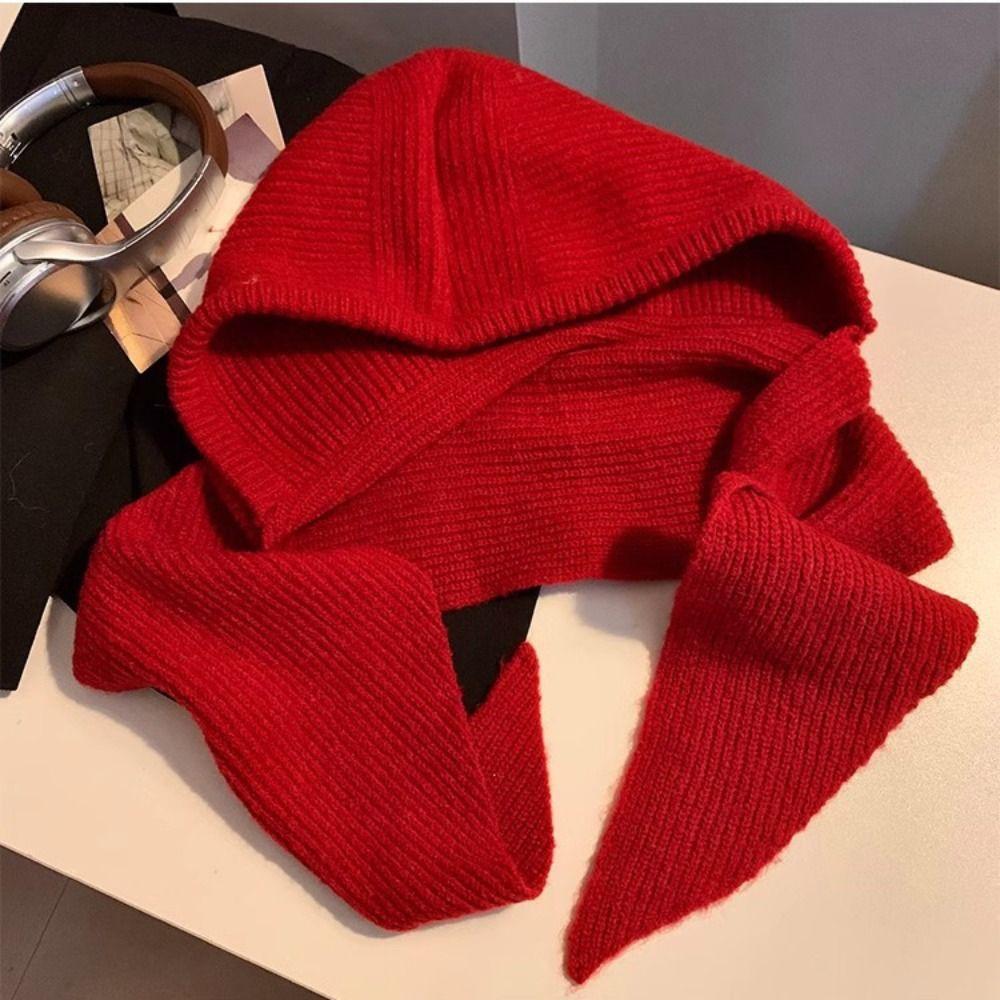 Pullover Hat Balaclava Hat Scarf Cap Knitted Hat Warm Winter Cap Winter/Autumn