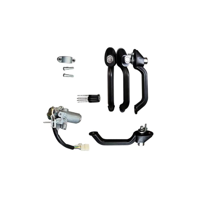 Original Ignition Switch & 4-Door Lock Set for Shaanqi SX2255 Fire Truck