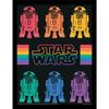 Pride Rainbow R2-D2 Poster