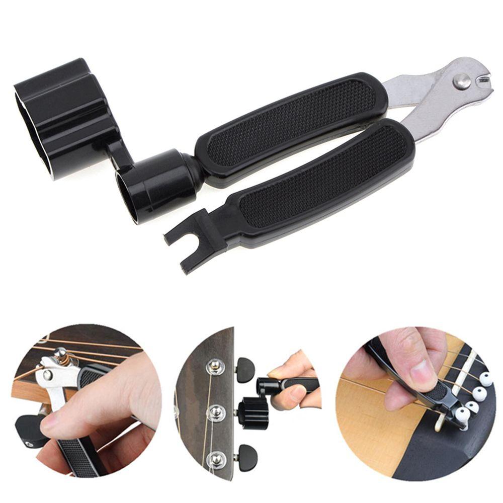 Accessories Instrument Multifunction Cutter Winder Guitar String Changer Pin Puller