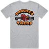 Логотип футболки ресторана Tex Mex Grill Mexican Food Торчис Такос
