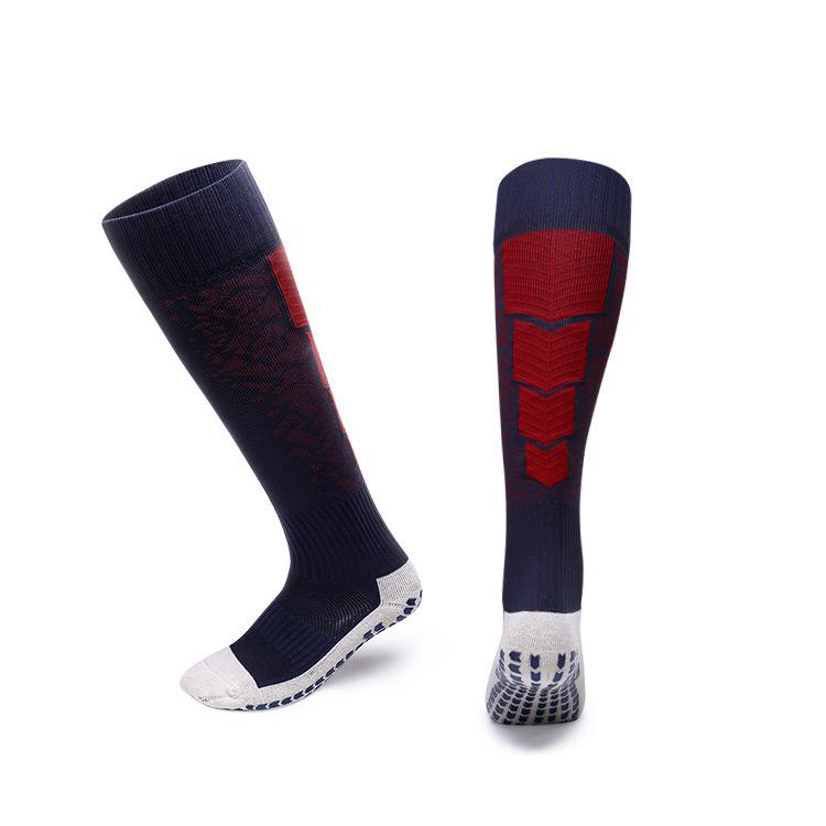 Knee High Soccer Socks Striped Elite Football Socks