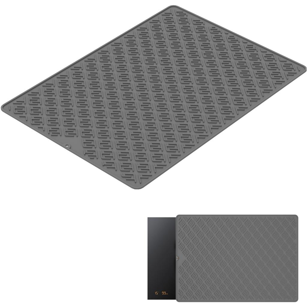 Stove Top Covers Large Size 19.7x27.6in Silicone Stovetop Covers Heat Resistant Electric Stove Cover Mat Dishwasher Safe