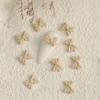 10PCS Bow Accessories Supplies 3D Rhinestone New Manicure Design  Hairclip