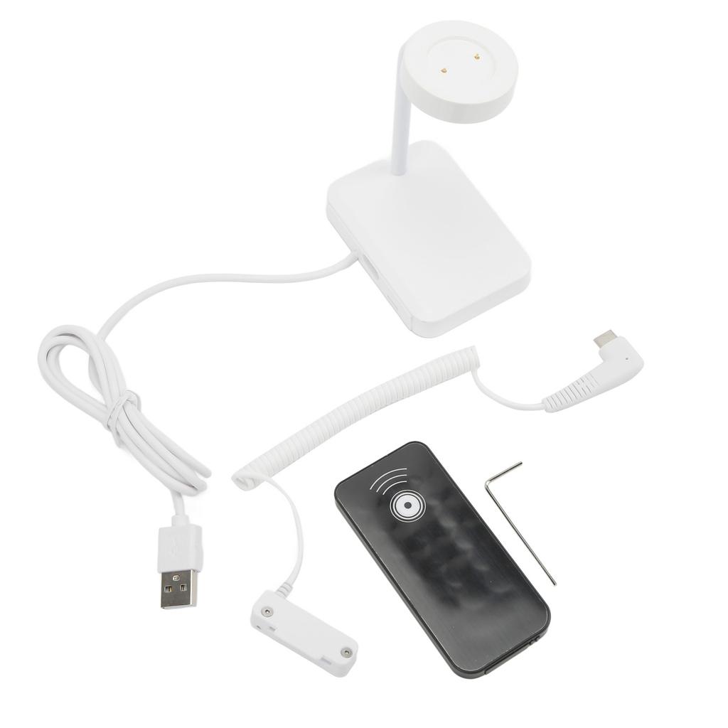 Anti Theft Watch Display Stand with Remote Control 90dB Security Alarm IR Unlock Magnetic Fast
