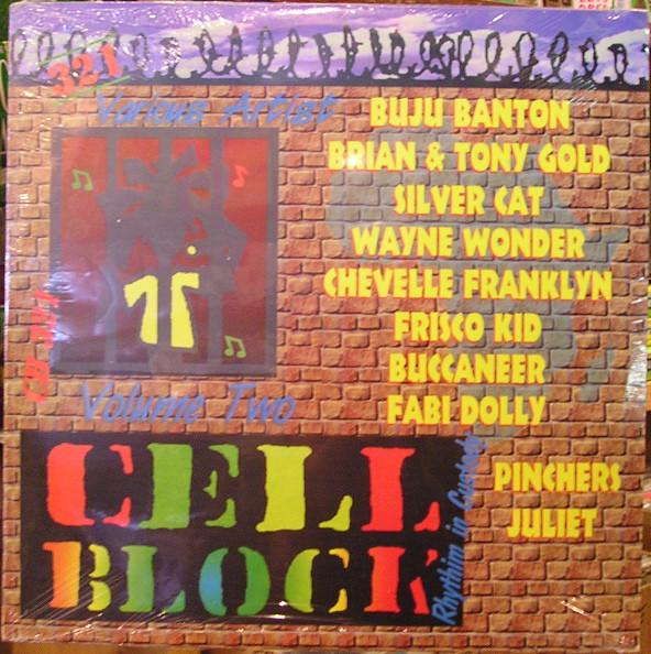 LP Record VARIOUS - Cell Block Vol 2 CBLP2032 Cell Block 321 1995 US Reggae, Ska & Dub Used
