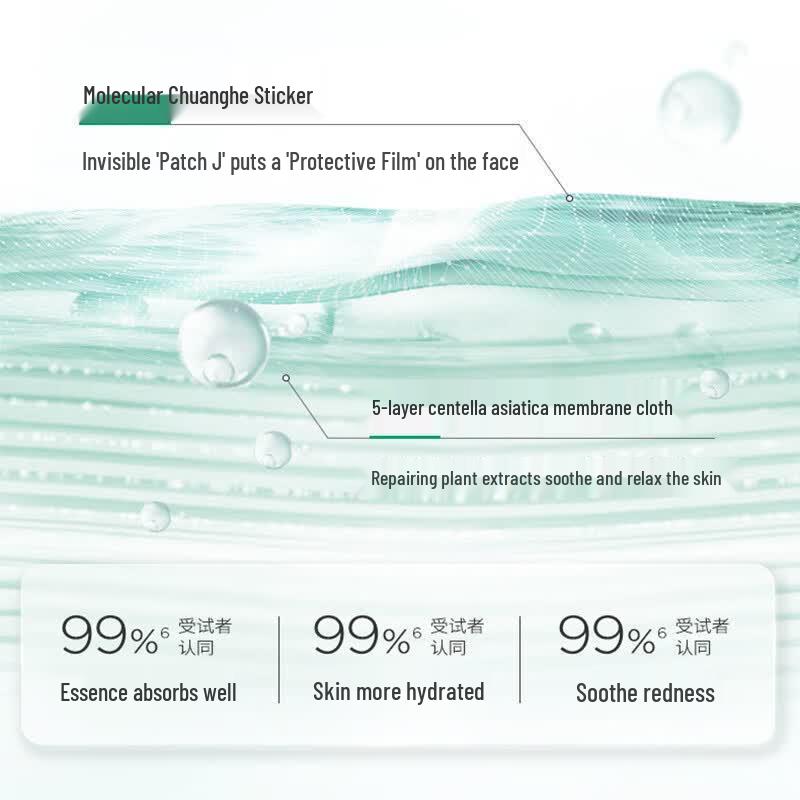 Biohyalux Barrier Repair Facial Mask 5-Pack