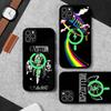 Rock L-Led Винтажная группа Z-Zeppelin Магнитный чехол Для IPhone 17 16 14 13 12 11 15 Pro Max Plus Беспроводная зарядка Чехол для телефона