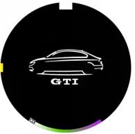 ZDFVU1 2Pcs LED Car Door Welcome Light Projector Lamp for VW Golf 5 6 7 GTI GTD GTE Tiguan Arteon BORA Passat EOS Touareg