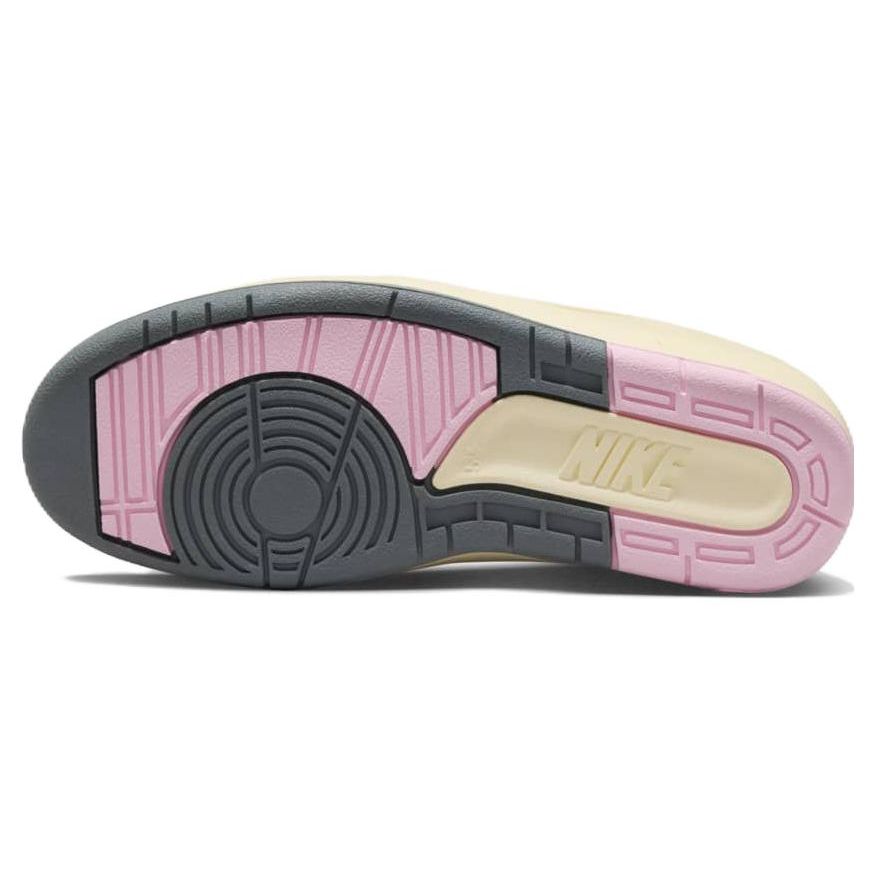 Air Jordan 2 Retro Soft Pink Women Sneakers White Summit-White Gym-Red FB2372-100