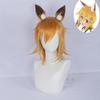 Аниме Sewayaki Kitsune no Sko-san Seno парики Косплей Костюм Хэллоуин вечерние Лолита градиент короткие волосы парик с ушками