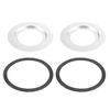 Stainless Steel 180mm To 114mm Sink Food Waste Disposer Adapter Accessories Parts