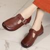 Fashion GKTINOO 100% Genuine Leather Shoes Woman Flat Shoes Loafers Large Size 43 Spring Autumn Shoes Comfort Soft Sole Flats Shoes