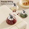 Magnetic Kitchen Timer Mechanical Countdown Clock for Cooking Baking Studying Fitness Competition Time Management Tool