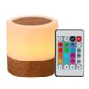 Desktop Leds Colorful Night Light Bedroom Bedside USB Touching RGB Night Lamp with Remote-Controller