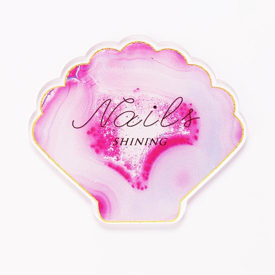 Цветовая палитра ногтей Натуральная многофункциональная акриловая стильная пластина для дизайна ногтей для дома