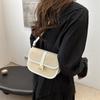 High-value Crossbody Bag Three-dimensional Casual and Fashionable Casual New Style Fashion Color Block Saddle Bag