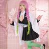 Adult Kids Demon Slayer Kimetsu No Yaiba Anime Kimono Kanroji Mitsuri Cosplay Full Set Wig Halloween Costume For Women Girl