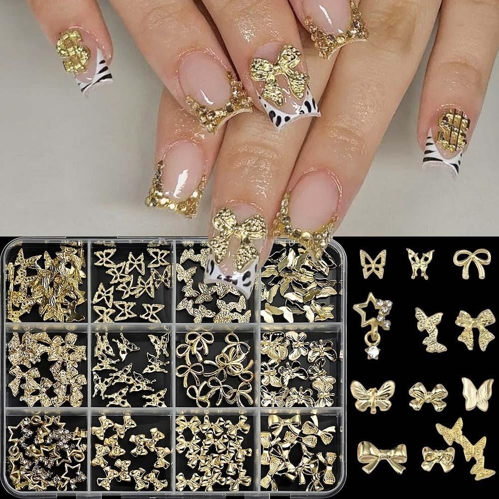 Manicure Accessories Nail Glitter Jewelry Mixed Shape DIY Nail Art Decorations Dating