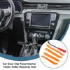 Car Panel Removal Tools Trim Tools Auto Removal 5 Pieces Pry Stick Set For Truck Audio Component Bodywork Modification Driver