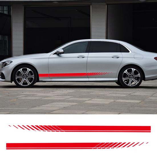 1 пара наклеек на боковую часть кузова автомобиля, ПВХ, водонепроницаемая, устойчивая к ультрафиолетовому излучению, самоклеящаяся, универсальная, для внедорожников, для украшения кузова автомобиля, наклейка, внешние аксессуары для автомобиля