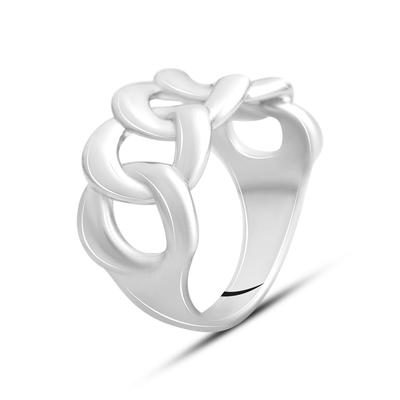 Серебряное кольцо без камней (2143390)