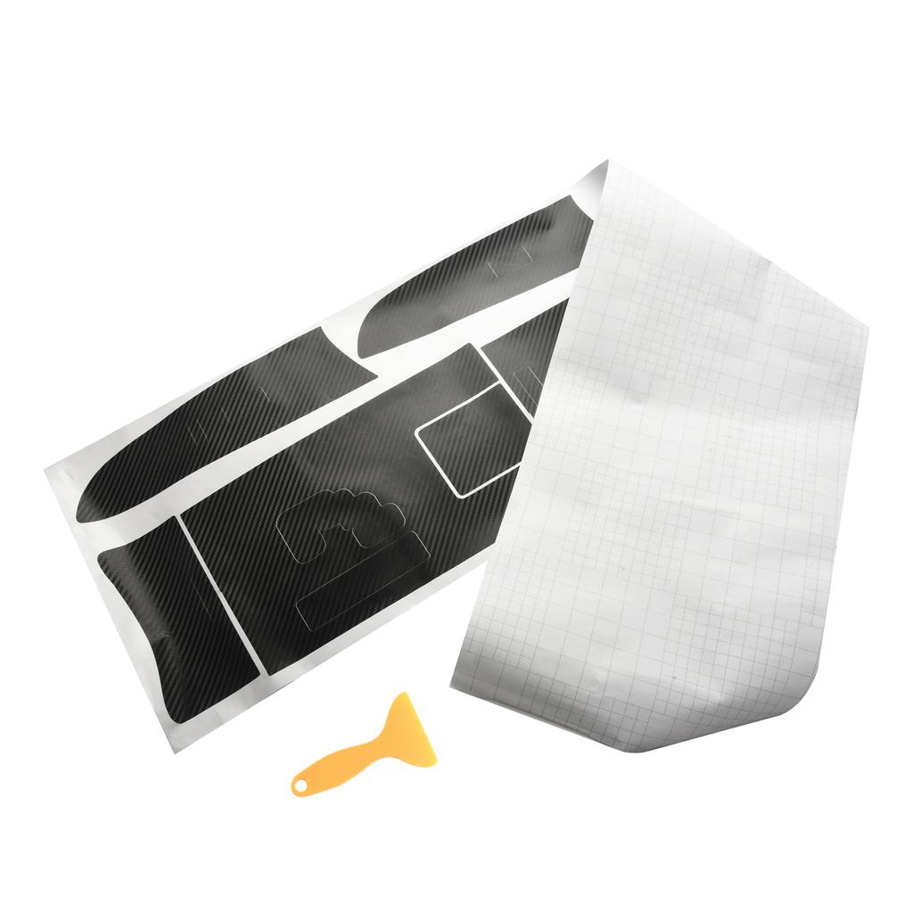 7шт наклейки для салона автомобиля LEXUS IS250 300 350 2006 - 2012 карбоновое волокно коробка переключения передач панель крышка отделка высокое качество