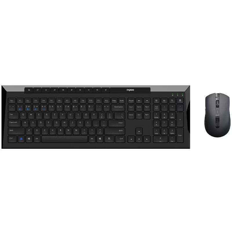 Rapoo Wireless Bluetooth Multi-mode Keyboard and Mouse Combo
