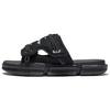 Reflective Trendy Casual Slide Sandals Men Footwear Black AGAS013-2