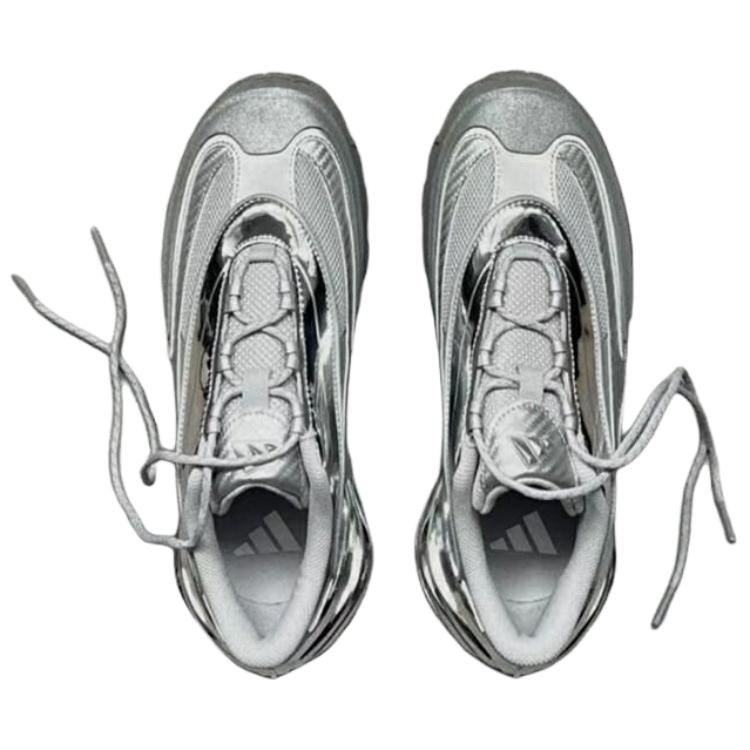 adidas Кроссовки Wonder Runner с низким верхом Унисекс Серые Серебристые Кроссовки JR9635